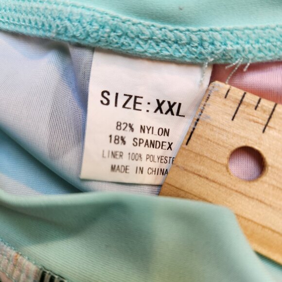 Girls Two Piece Swim Suit Floral Tropical Rash Guard UV Protection - Picture 3 of 11